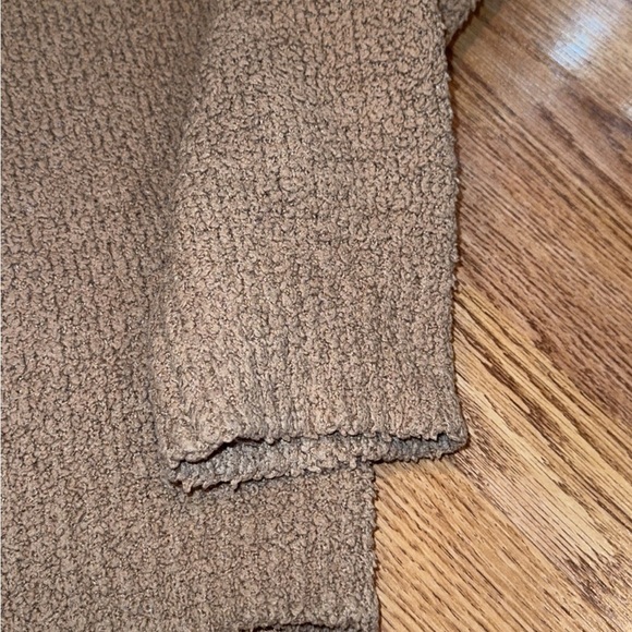 SKIMS KIM KARDASHIAN Women’s Brown Pullover Long Sleeve Sweater - Picture 7 of 16